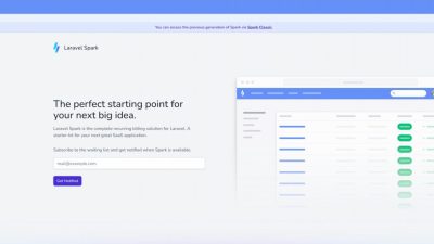 Laravel Spark (Stripe & Paddle) 无效下载