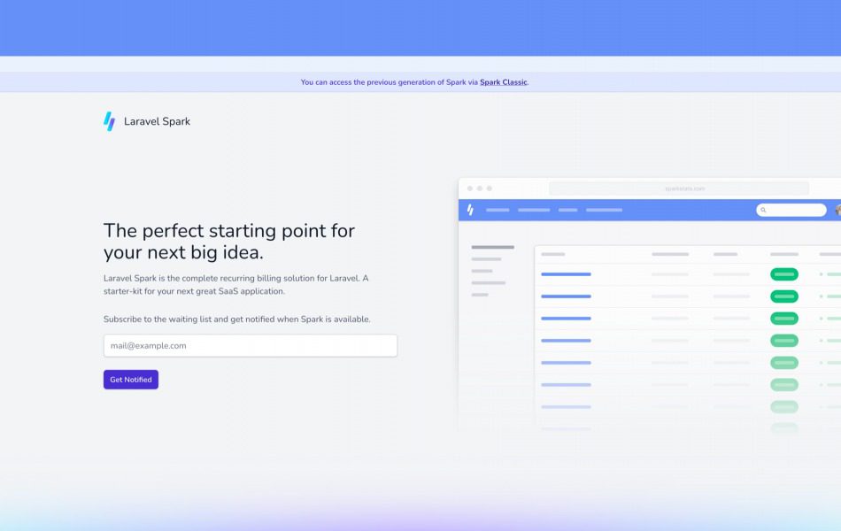 Laravel Spark (Stripe & Paddle) 无效下载