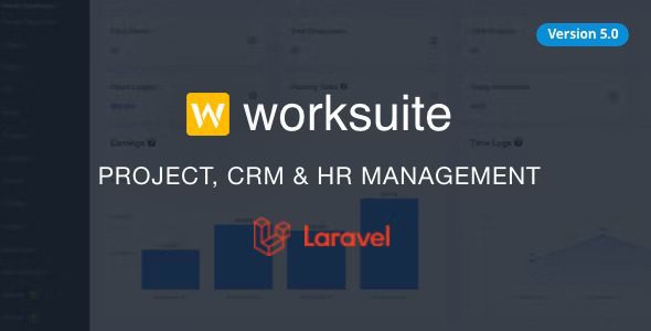 WORKSUITE – HR, CRM and Project Management v5.1.6