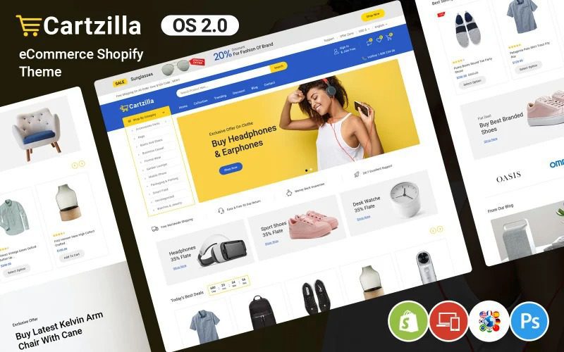 Cartzilla – Multipurpose Shopify Theme #