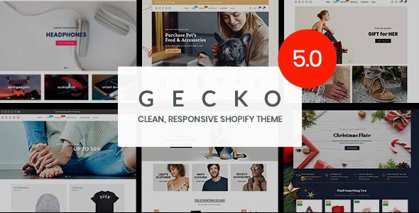 Gecko v5.7.6 Responsive Shopify Theme – RTL Support