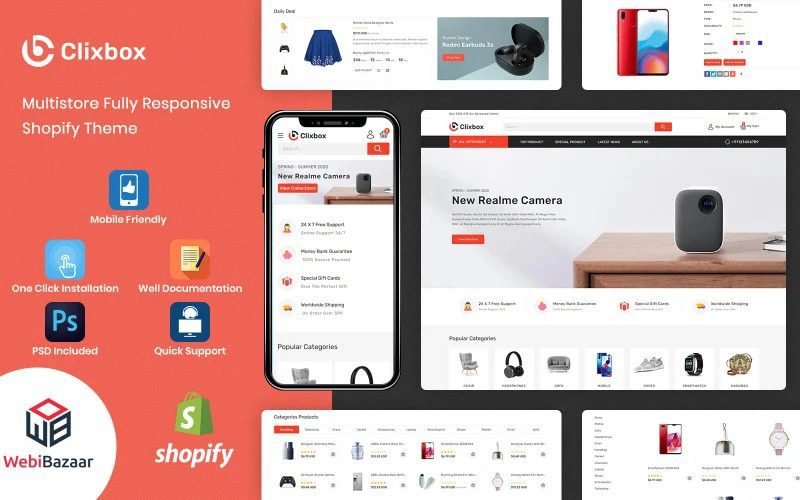 Clixbox Multipurpose Warehouse Shopify Theme v2.0.0 ##