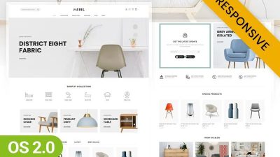 Mebel Nulled Online Furniture Store Shopify 2.0 响应式主题 Shopify 主题免费下载