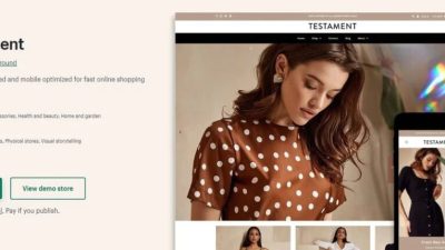 遗嘱无效 Shopify 主题免费下载