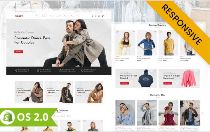 Grace Apparel Store Shopify 2.0 Responsive Theme Download#