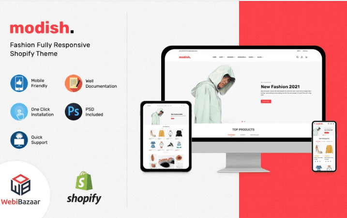 Modish – Multipurpose Fashion Shoes Shopify Template Download#
