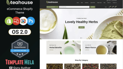 Teahouse – Tea, Coffee and Spice Shopify Theme Download#