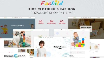 Fachild Nulled Kids Clothing & Fashion Shopify Theme Download