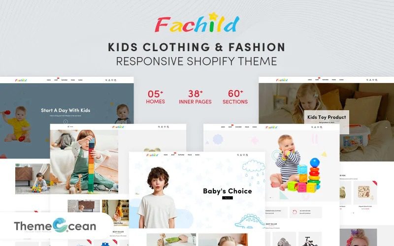 Fachild Nulled Kids Clothing & Fashion Shopify Theme Download