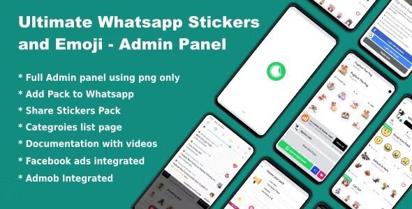 Whatsapp Telegram Signal Stickers and Animated Stickers Nulled Free Download