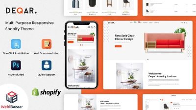 Deqar Nulled Mega Furniture Shopify Store Shopify Theme Download