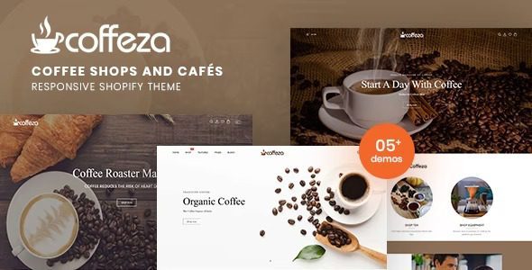 Coffi Nulled Coffee Shops & Cafés Responsive Shopify Theme Download