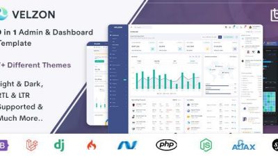 Velzon v1.7.0 – Admin & Dashboard Template