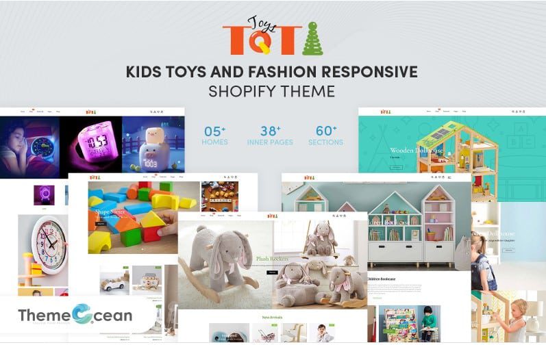 Toti – Kids Toys & Fashion Responsive Shopify Theme Template Monster