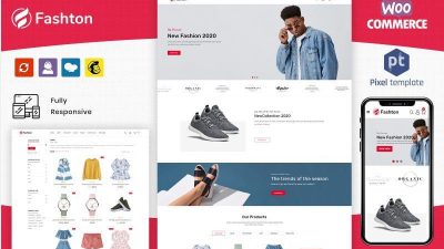Fashton Nulled 现代时尚 WooCommerce 商店下载