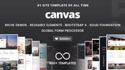 Canvas v6.6.2 The Multi-Purpose HTML5 Template