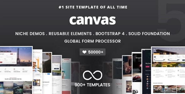 Canvas v6.6.2 The Multi-Purpose HTML5 Template
