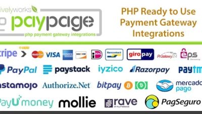 PayPage v1.9.0 – PHP ready to use Payment Gateway Integrations