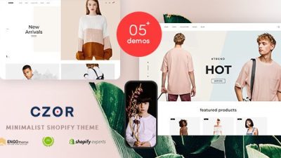 CZOR – Minimalist Shopify Theme v1.0.0