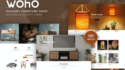 Woho – Elegant Furniture Shop For Shopify v1.0.0