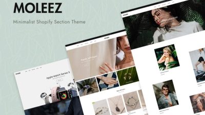 Moleez – Minimalist Shopify Section Theme v3.0.0