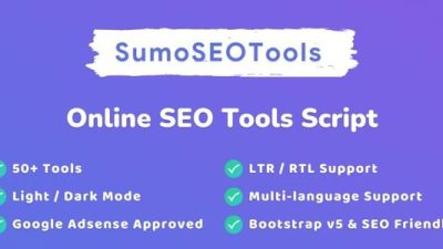 SumoSEOTools v.1.0.1 Online SEO Tools Script [Activated]