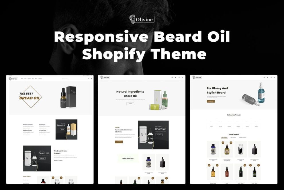 Olivine – Responsive Beard Oil Shopify Theme v1.0.2