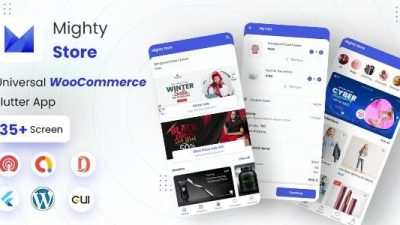 MightyStore WooCommerce v16.0 Flutter E-commerce Full App