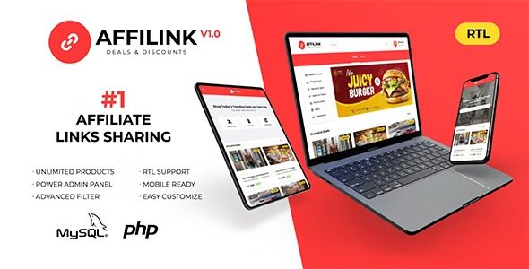 AffiLink Mobile v2.4.0 – Affiliate Link Sharing Platform