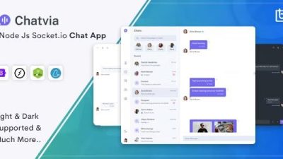Chatvia – Nodejs Socket.io Chat App v2.2.0