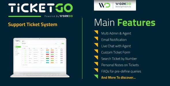 Fixed* TicketGo v3.1 – Support Ticket System V2
