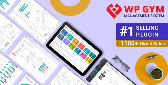 WPGYM v59.0 WordPress Gym Management System