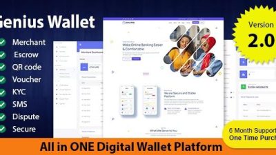 Genius Wallet v2.2 Advanced Wallet CMS with Payment Gateway API [Activated]