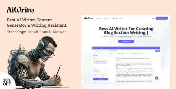 AiWrite v1.5.1 – Best AI Writer, Content Generator & Writing Assistant Tools