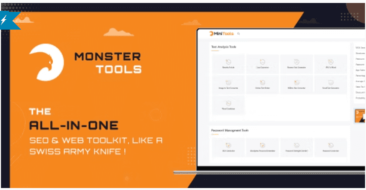MonsterTools: The All-in-One SEO & Web Toolkit, like a Swiss Army Knife v1.2.0