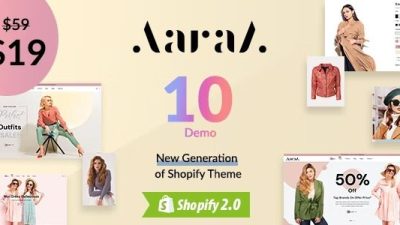 Aaraa 22 August 2022 – Multipurpose Shopify Theme