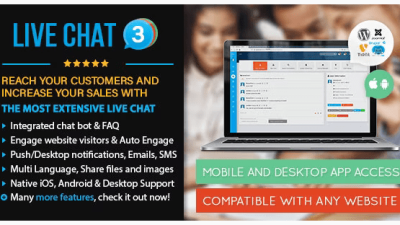 Live Support Chat – Live Chat 3 v5.0.7 [Activated]