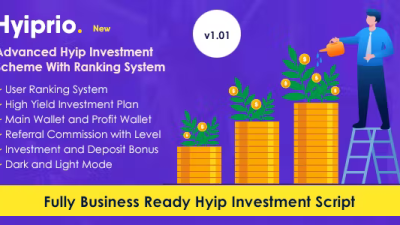 Hyip Rio v2.0 – Advanced Hyip Investment Scheme With Ranking System