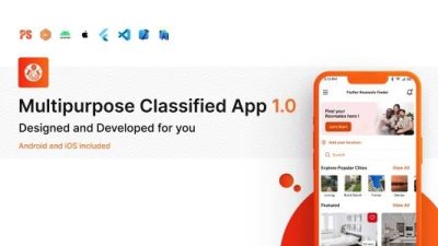 PSX Multipurpose Classified Flutter App with Laravel Admin Panel v1.0.2