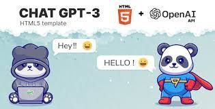 Chat GPT-3 OpenAI HTML 5 v1.1