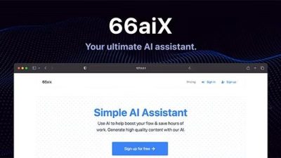 66aix - Ultimate AI Text & Images Generator (SAAS) Free Download