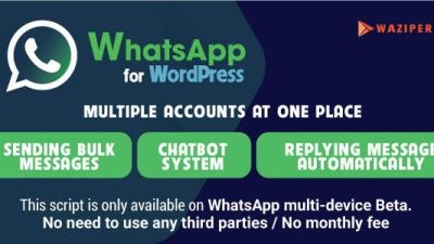 Waziper v5.0.1 – Whatsapp Marketing Tool – Stackposts [Activated]