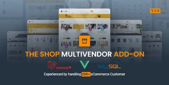 The Shop Multivendor Add-on v1.8