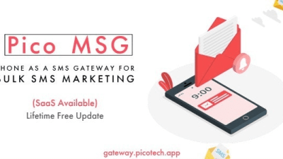Fixed* PicoMSG v1.4.2 Phone As an SMS Gateway For Bulk SMS Marketing