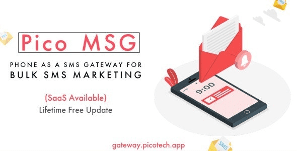 Fixed* PicoMSG v1.4.2 Phone As an SMS Gateway For Bulk SMS Marketing