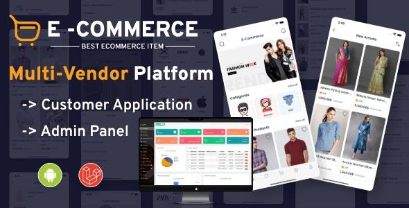 [Fixed*] eCommerce v3.0 – Multi vendor ecommerce Android App with Admin panel