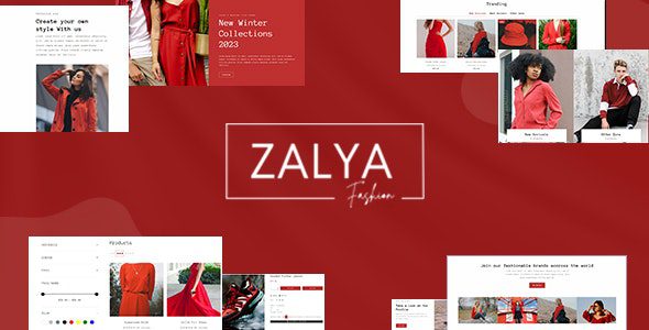 Zalya 服装和时尚 Shopify 主题下载