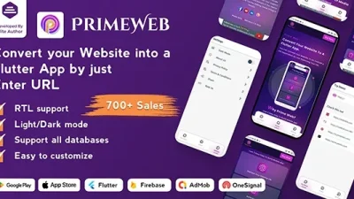 Prime Web v1.0.10 Convert Website to a Flutter App
