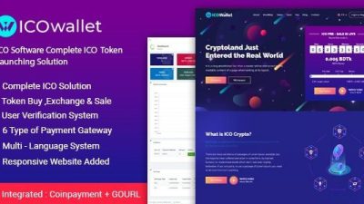 Fixed* ICOWallet v3.0 ICO Script | Complete ICO Software and Token Launching Solution 