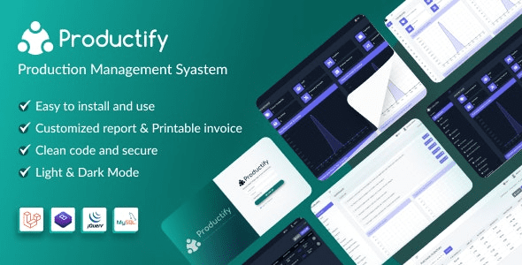 [Fixed*] Productify v4.0 Production Management System